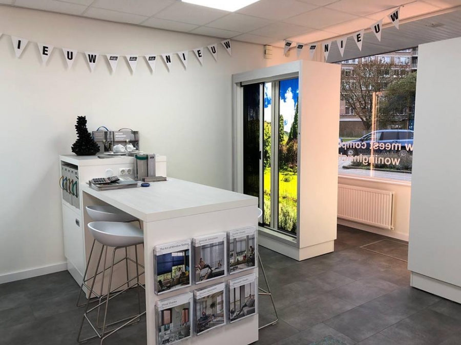 Lombardijen Interieur Luxaflex showroom