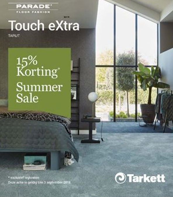 Summer Sale tapijt en vinyl